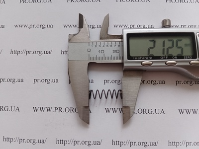 Пружина стиснення 0,6 х 6,3 х 21 (Артикул: G2487)