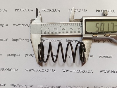 Пружина сжатия 2 х 24,8 х 50 (Артикул: G2496)