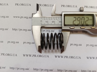 Пружина стиснення 2 х 24 х 29 (Артикул: G2497)