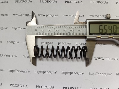 Пружина сжатия 2 х 16 х 65,5 (Артикул: G2506)