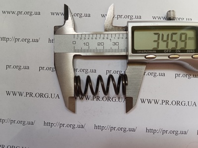 Пружина стиснення 1,8 х 14,2 х 34,5 (Артикул: G2516)