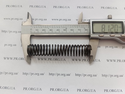 Пружина стиснення 1,6 х 16 х 81 (Артикул: G2519)