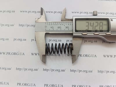 Пружина стиснення 1,6 х 14,2 х 34 (Артикул: G2520)