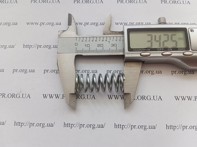 Пружина сжатия 1,6 х 13,5 х 34 (Артикул: G2527)