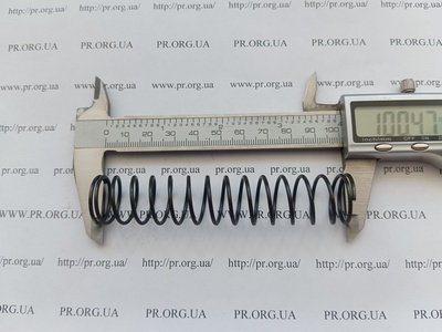 Пружина стиснення 1,5 х 20 х 100 (Артикул: G2540)