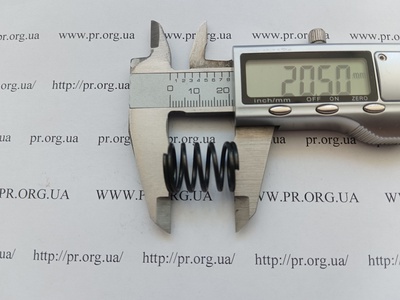 Пружина стиснення 1,5 х 16 х 20,5 (Артикул: G2545)