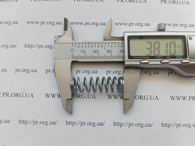 Пружина сжатия 1,4 х 12 х 38 (Артикул: G2552)