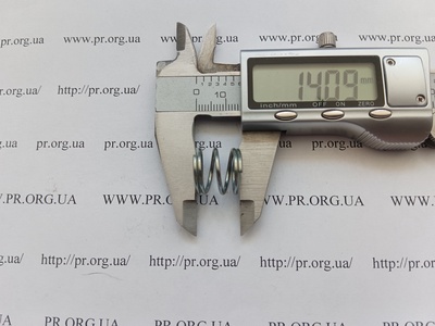 Пружина стиснення 1,3 х 15 х 14 (Артикул: G2553)