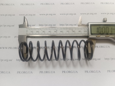 Пружина на сжатие 2,5 х 30,5 х 100 (Артикул: G2558)
