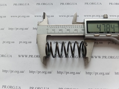 Пружина стиснення 2 х 20,2 х 47,5 (Артикул: G2570)