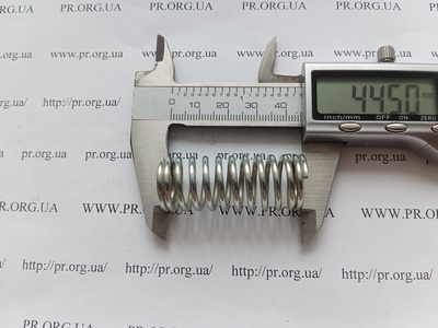 Пружина стиснення 2 х 18 х 44,5 (Артикул: G2573)