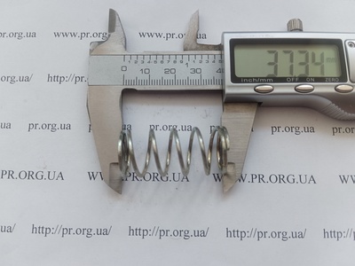 Пружина стиснення 1,4 х 17,5 х 37 (Артикул: G2593)