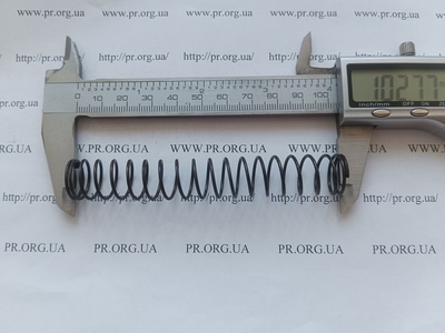 Пружина стиснення 1,2 х 15,5 х 102 (Артикул: G2597)