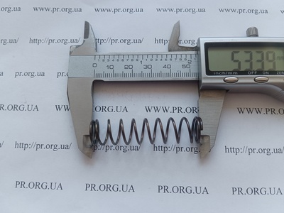 Пружина стиснення 1,2 х 13 х 53 (Артикул: G2600)