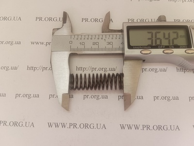 Пружина сжатия 1,2 х 11,5 х 36 (Артикул: G2618)