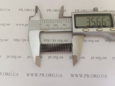 Пружина стиснення 1,2 х 10 х 35,5 (Артикул: G2619)