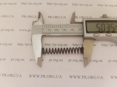 Пружина стиснення 1,2 х 8,2 х 50 (Артикул: G2620)