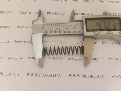 Пружина стиснення 1,2 х 10,4 х 47 (Артикул: G2622)