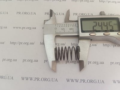 Пружина стиснення 1 х 15 х 24,5 (Артикул: G2625)