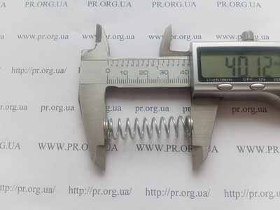 Пружина стиснення 1 х 10,3 х 40 (Артикул: G2633)