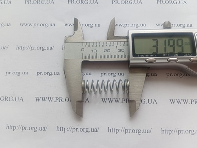 Пружина сжатия 1 х 10 х 32 (Артикул: G2634)
