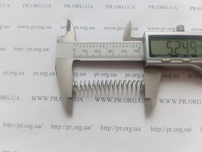 Пружина стиснення 1 х 8,4 х 52,5 (Артикул: G2635)