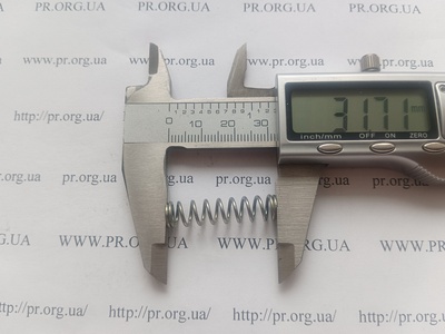 Пружина стиснення 1 х 8 х 31,5 (Артикул: G2636)