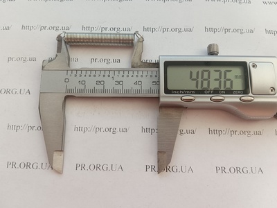 Пружина растяжения 0,7 х 6,5 х 48 (Артикул: P1014)
