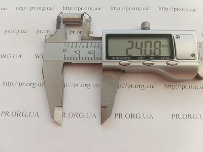 Пружина растяжения 0,6 х 8 х 24 (Артикул: P1007)