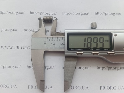 Пружина растяжения 0,8 х 6 х 19 (Артикул: P1020)