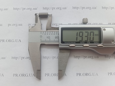 Пружина растяжения 0,6 х 5 х 19 (Артикул: P1024)