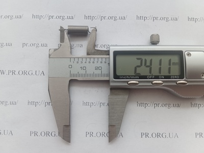 Пружина растяжения 0,5 х 6 х 24 (Артикул: P1026)