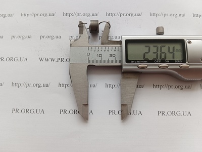 Пружина розтягування 0,8 х 10 х 23,5 (Артикул: P1038)