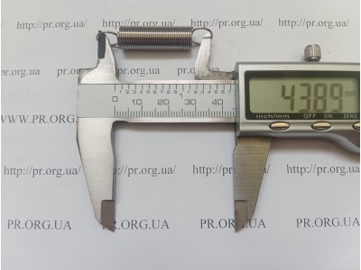Пружина розтягування 0,8 х 9 х 44 (Артикул: P1063)