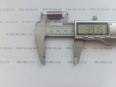 Пружина растяжения 0,8 х 10 х 39 (Артикул: P1070)