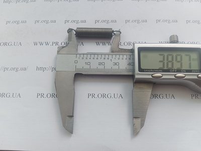 Пружина растяжения 0,8 х 7 х 39 (Артикул: P1072)