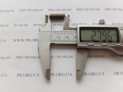 Пружина растяжения 1 х 6 х 28 (Артикул: P1076)