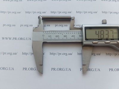 Пружина розтягування 0,8 х 6 х 49 (Артикул: P1077)