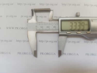 Пружина растяжения 0,8 х 5 х 33,5 (Артикул: P1093)