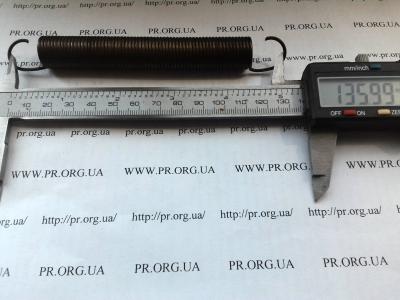 Пружина растяжения 1,6 х 16 х 136 (Артикул: R6609)
