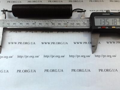 Пружина розтягування 2 х 20 х 135 (Артикул: R6612)