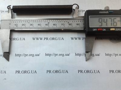 Пружина растяжения 1 х 9,7 х 95 (Артикул: R6623)