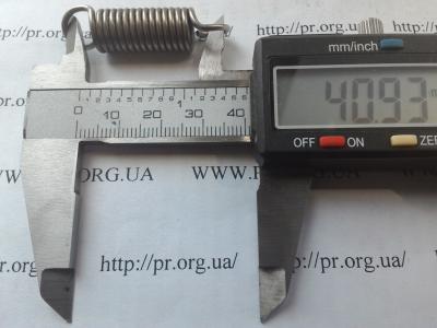 Пружина растяжения 1,6 х 11 х 41 (Артикул: R6633)