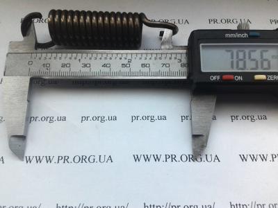 Пружина розтягування 3 х 18,5 х 78,5 (Артикул: R6673)