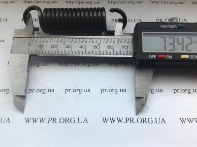 Пружина розтягування 3 х 19 х 73,5 (Артикул: R6674)