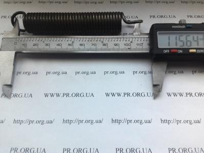 Пружина розтягування 2,5 х 18,5 х 115,5 (Артикул: R6680)