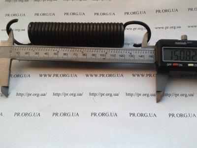 Пружина розтягування 3,5 х 26,5 х 150,5 (Артикул: R6729)