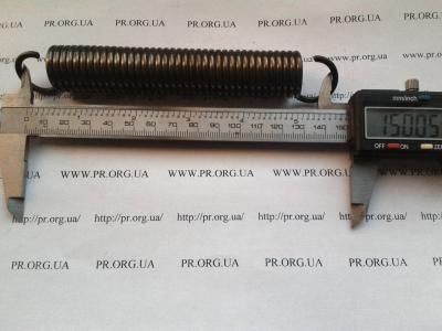 Пружина розтягування 3 х 22 х 150 (Артикул: R6739)