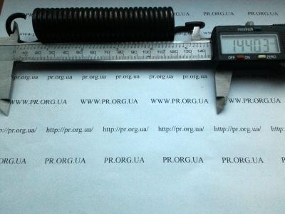 Пружина растяжения 3,5 х 25,5 х 144 (Артикул: R6765)