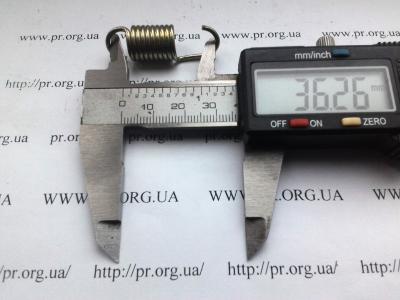 Пружина растяжения 1,6 х 11,8 х 36,5 (Артикул: R6786)